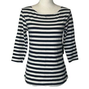 Cross Sportswear Striped womens top 3/4 sleeve length